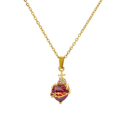 Collier "Le Rouge"