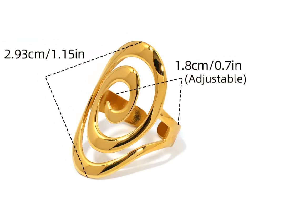 Bague « Spirale »