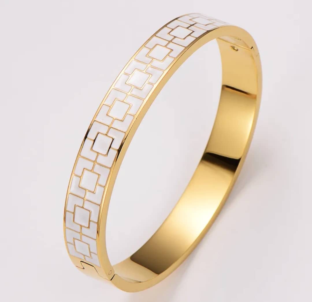 Bracelet Jonc "Géométrique"