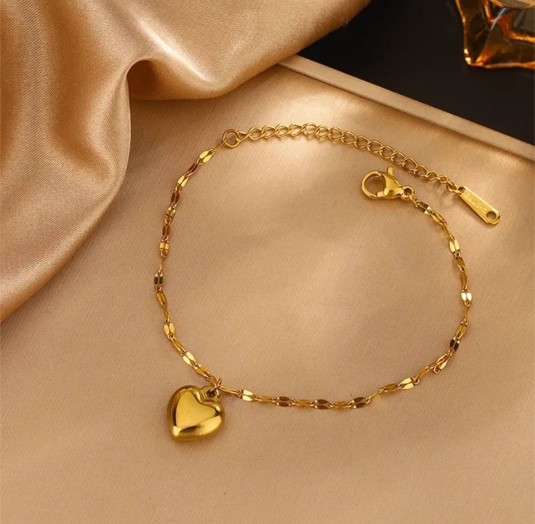 Parure "Love" Collier, Bracelet et Boucles d'Oreilles