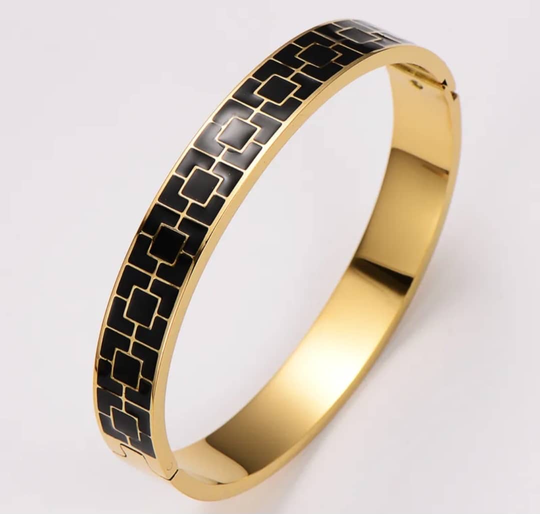 Bracelet Jonc "Géométrique"
