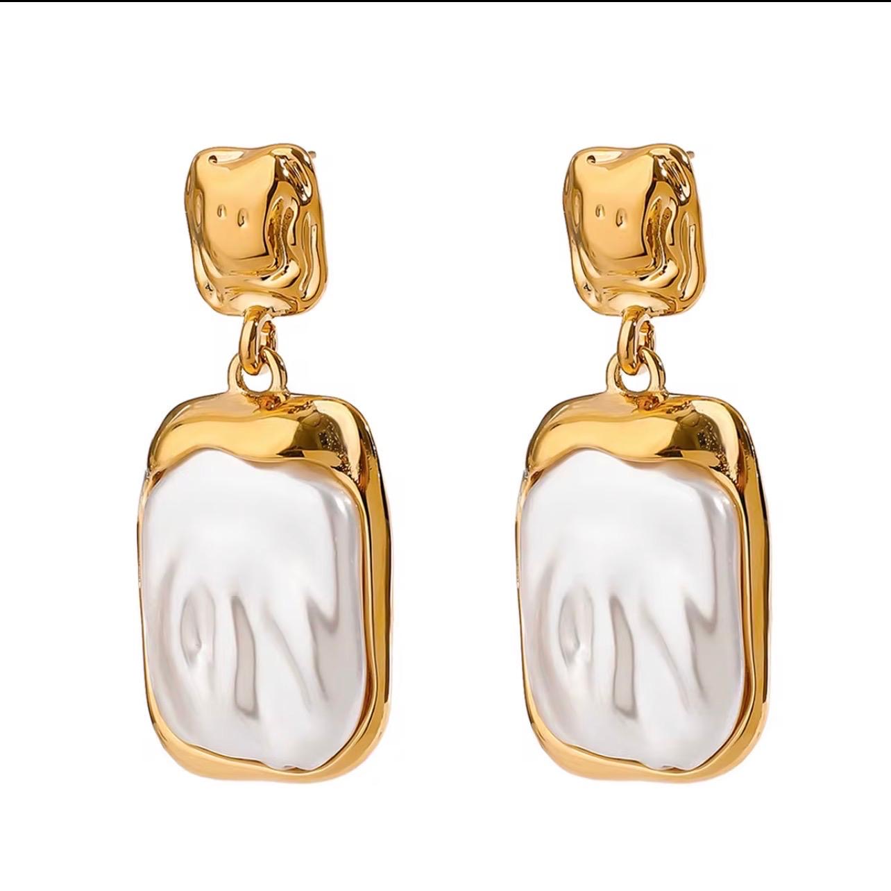 Boucles d’oreilles Nacre Royale