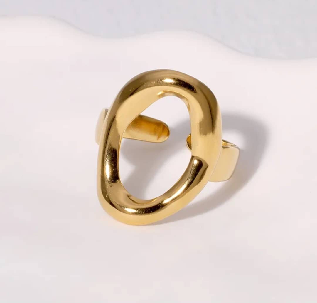 Bague "Bulle" Anneau Ouvert