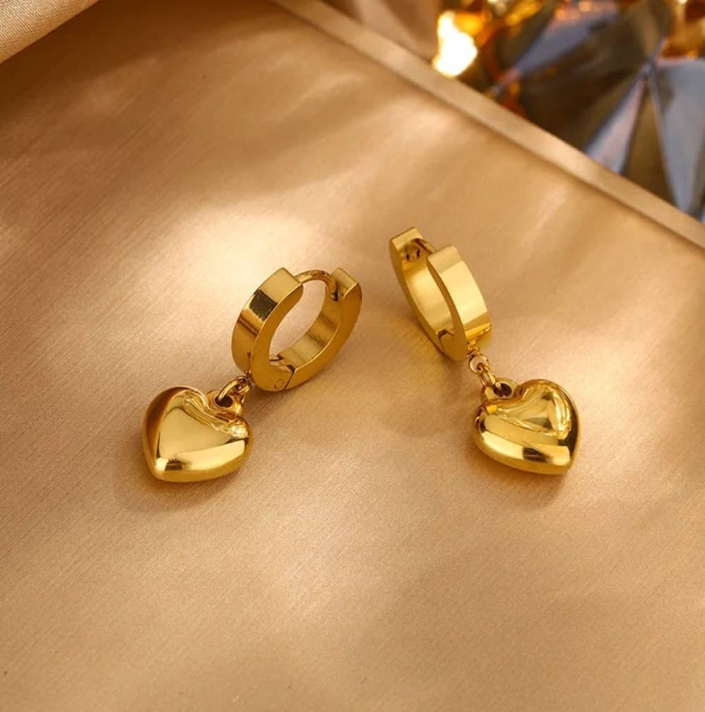 Parure "Love" Collier, Bracelet et Boucles d'Oreilles
