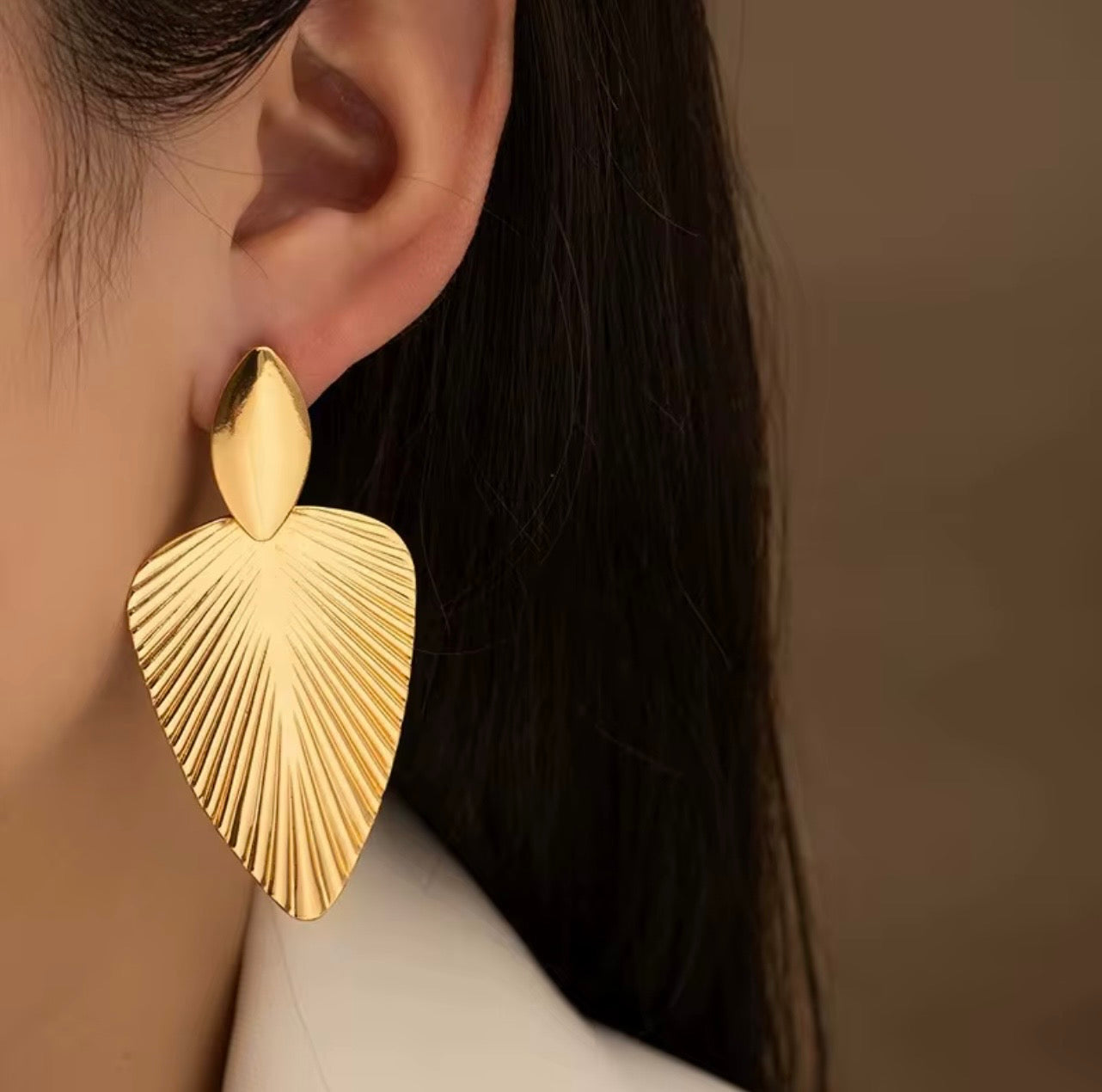 Boucles d’oreilles « Feuilles »