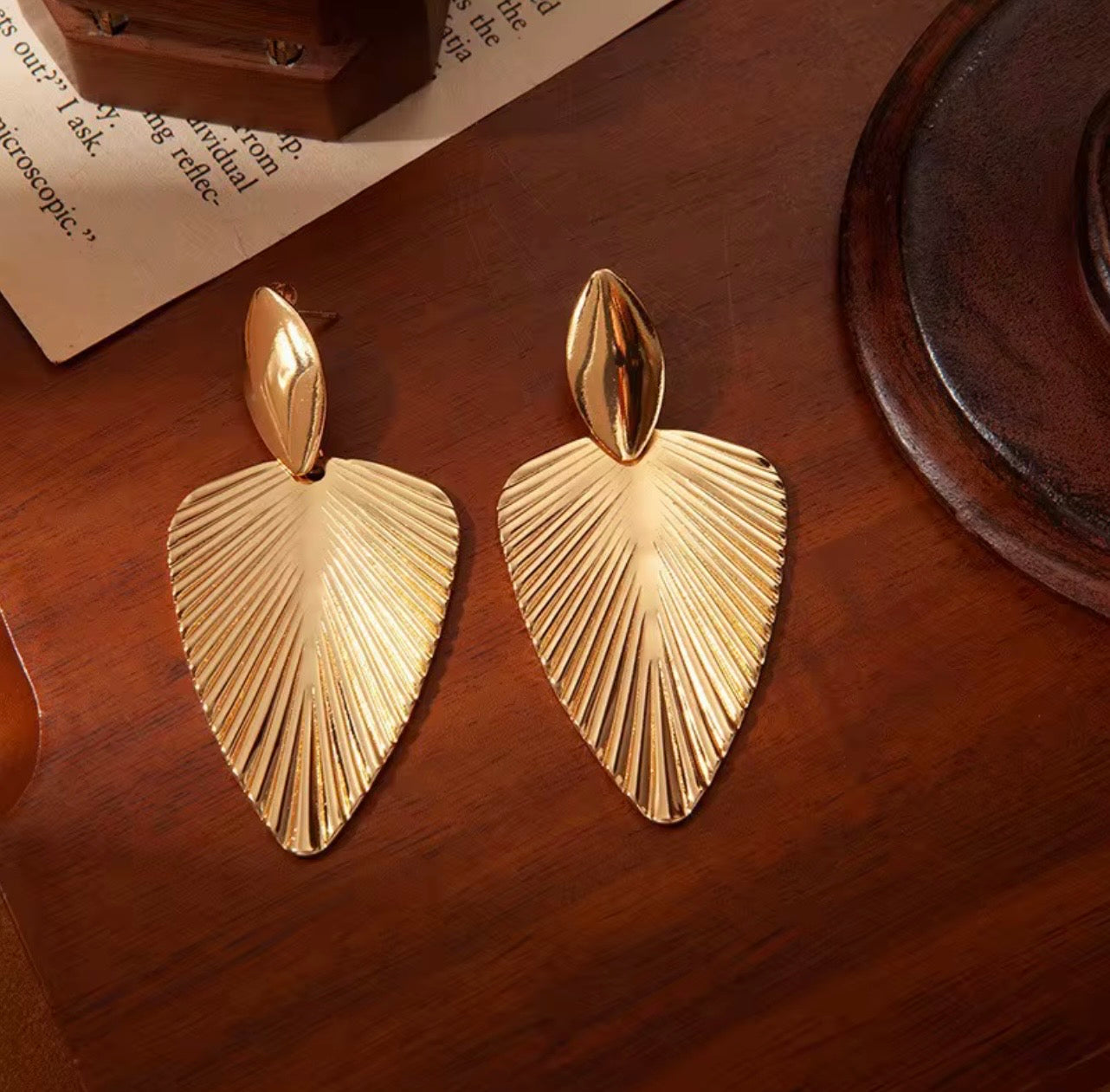 Boucles d’oreilles « Feuilles »
