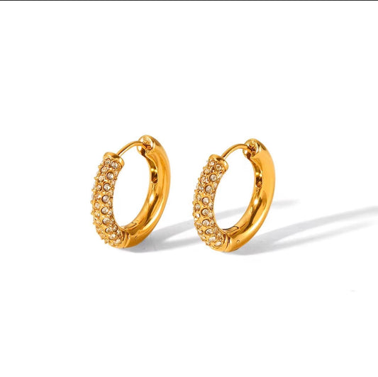 Boucles d’oreilles Créoles Étincelles