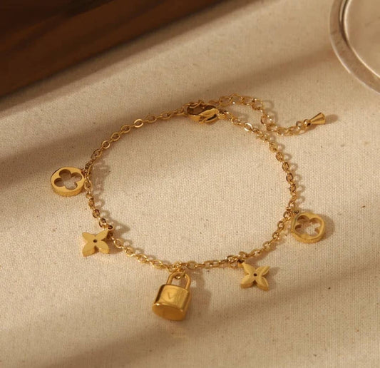 Bracelet "Elégance" Plaqué